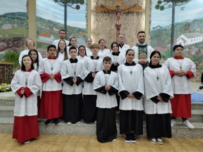 Abertura das Novenas reúne centenas de fiéis em Laranjeiras do Sul Celebração marca o início da preparação para a Festa em honra a Nossa Senhora Aparecida